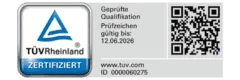 Detektei Zertifizierung DIN SPEC 33452 Logo