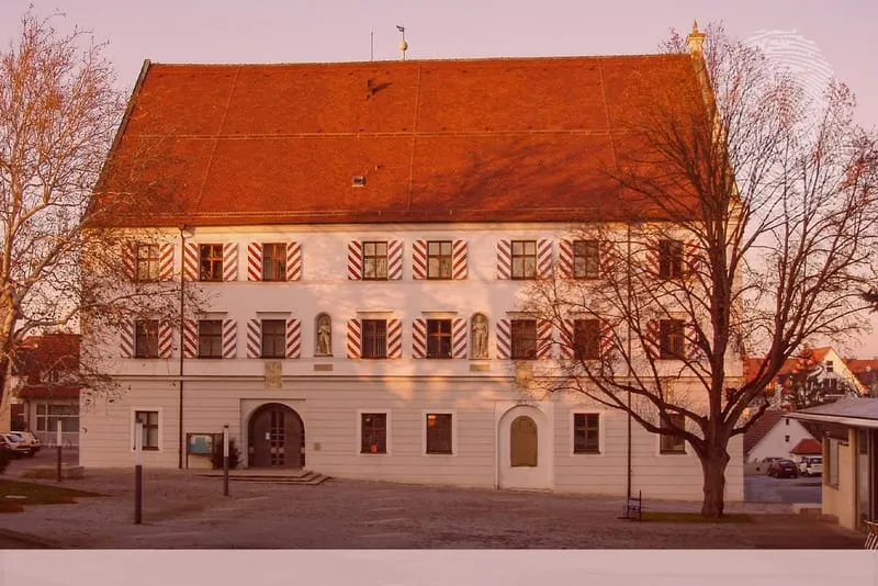 Rathaus Neuhausen auf den Fildern. Fingerabdruck der Detektei Kubon.