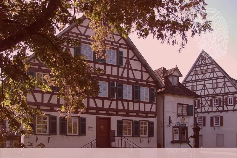 Amtshaus Süßen. Fingerabdruck der Detektei Kubon.
