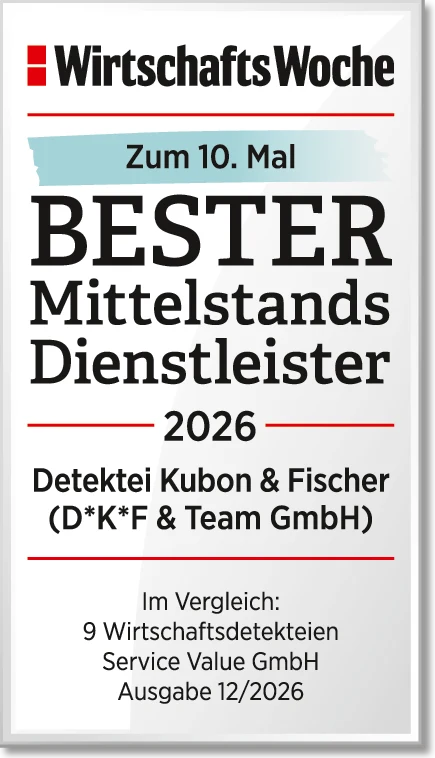 Wirtschaftswoche Auszeichnung Bester Mittelstandsdienstleister 2025 zum 10. Mal