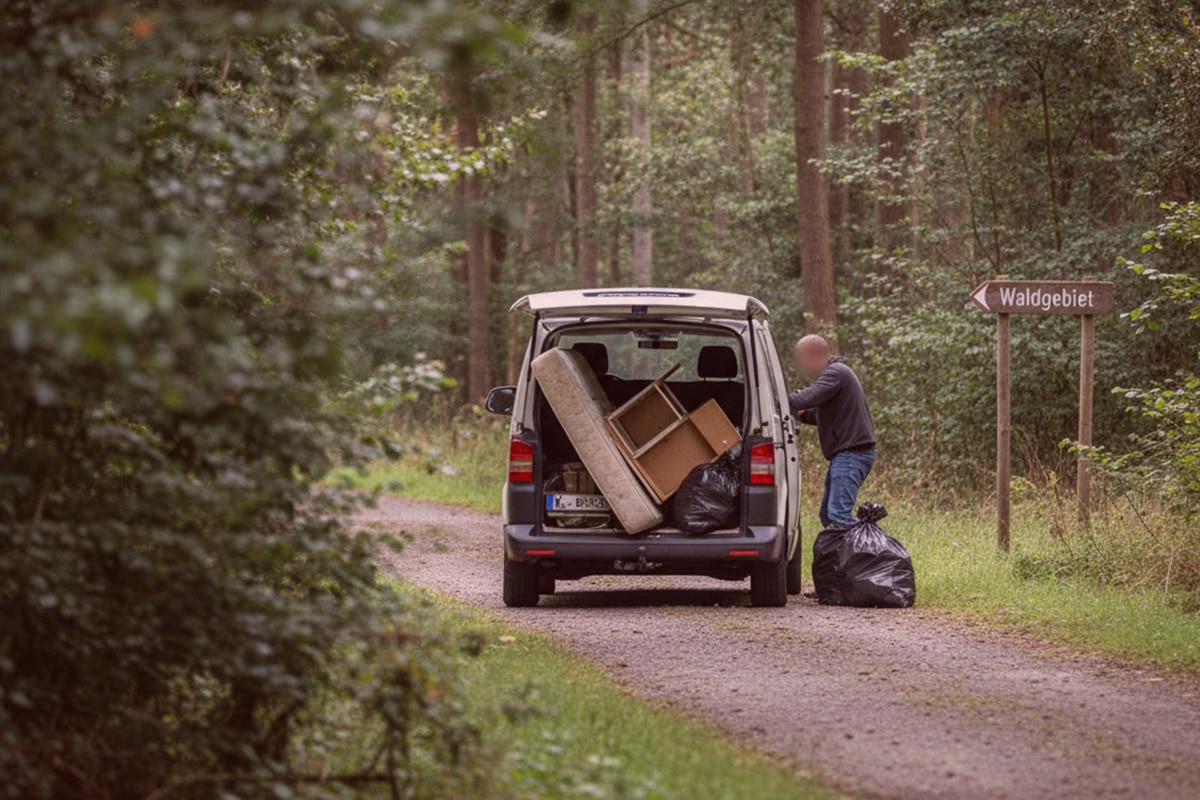 Müllsünder - Wenn der Müll illegal abgeladen wird
