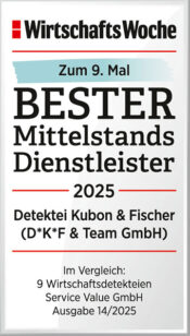 Auszeichnung Beste Detektei 2023