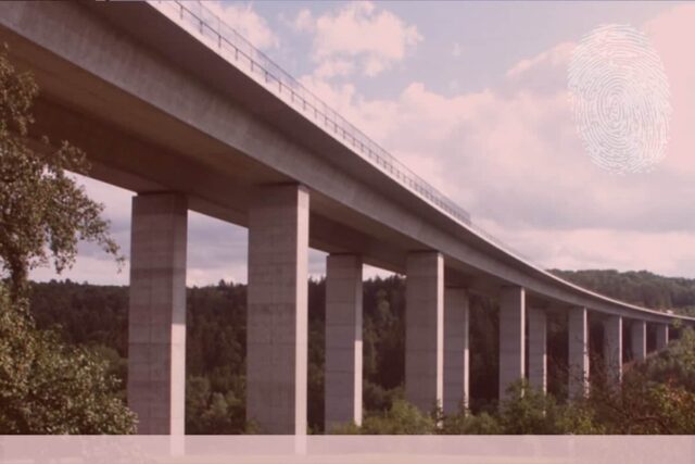 Aichtalbrücke Aichtal. Fingerabdruck der Detektei Kubon.