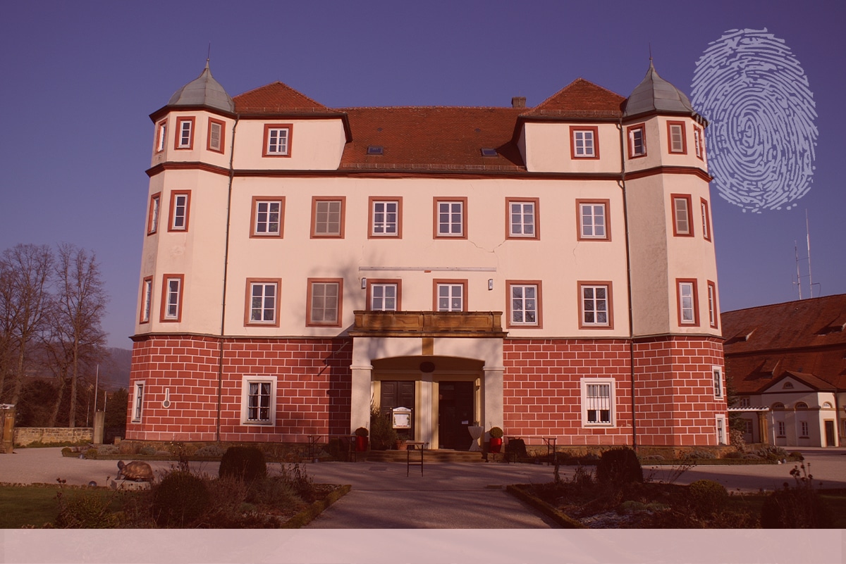 Schloss Donzdorf. Fingerabdruck der Detektei Kubon.