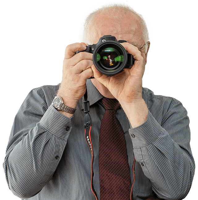detektiv fotografiert